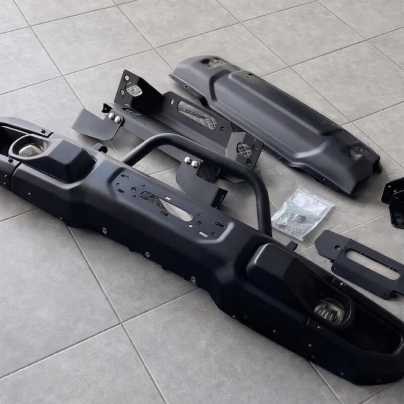 Jeep Wrangler JL / Gladiator JT Front Steel Bumper (Complete Kit)