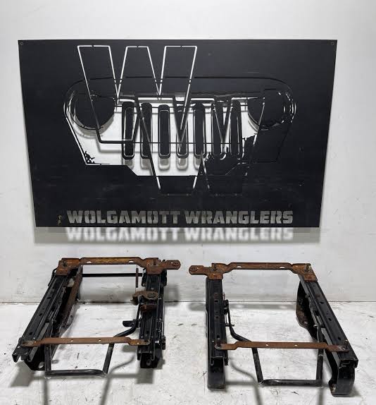 Jeep TJ Wrangler 97-02 Front Driver & Passenger Tilt and Slide Mount Bracket